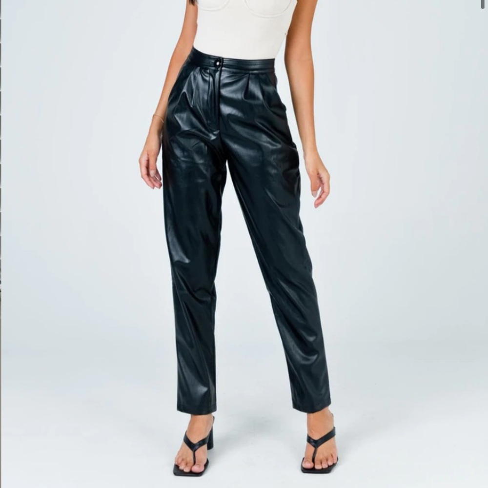 Princess Polly leather pants!